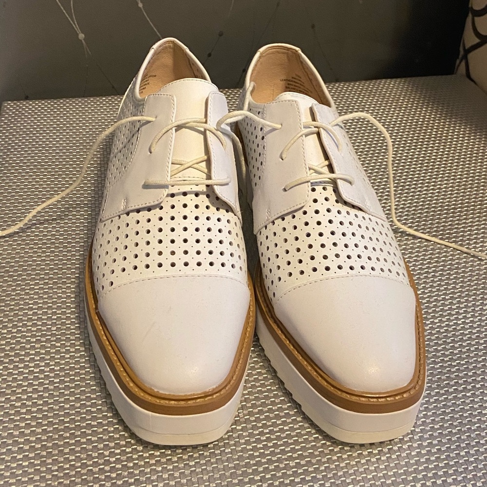 Never Worn Platform Oxfords